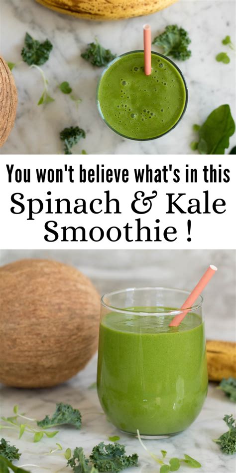 You Wont Believe Whats In This Spinach And Kale Smoothie Lifestyle