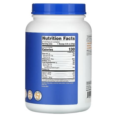 Nutricost Whey Protein Concentrate Unflavored 2 Lb 907 G 2 Lb Kroger