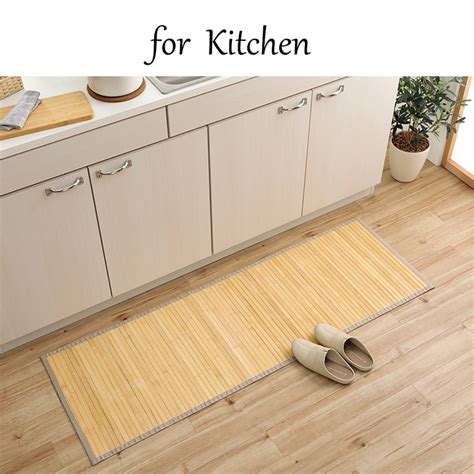 Ikehiko Bamboo Kitchen Mat Rome