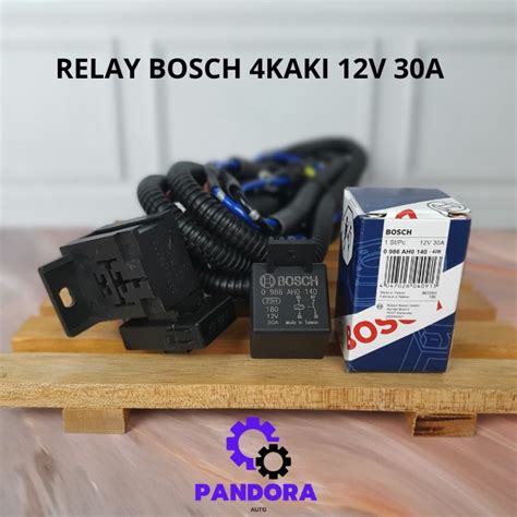 Jual Kabel Relay Foglamp Lampu Kabut H Relay Bosch Universal Shopee