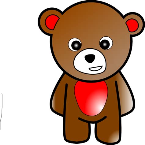 Bear 2 Clip Art at Clker.com - vector clip art online, royalty free ...