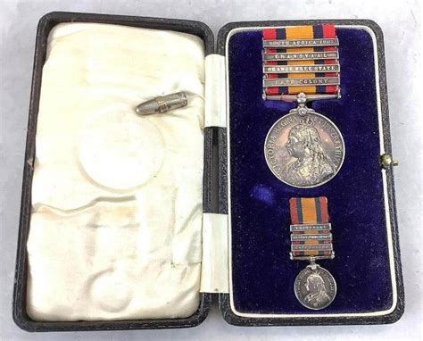 British Queens South Africa Medal Imperial Yeomanry 7130 On Mar 02