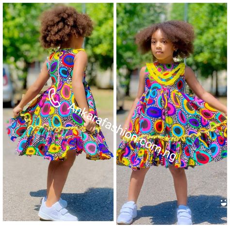 Latest Ankara Styles For Girls See 100 Beautiful Styles For Your Angels