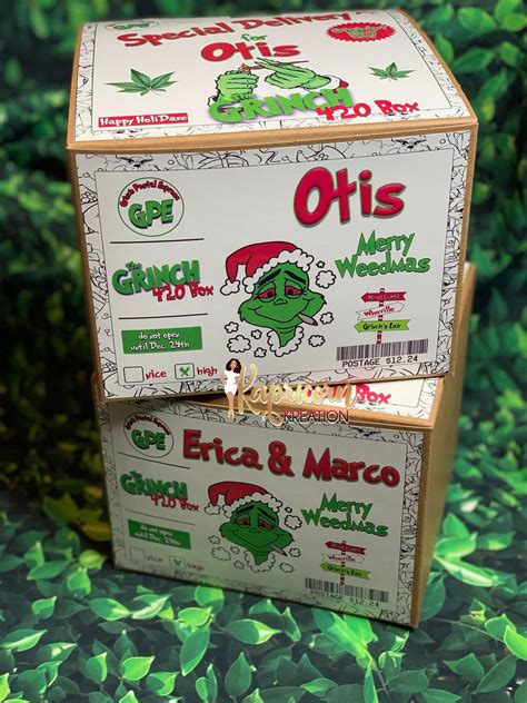 These 420 Grinch Boxes Are Becoming Kapricorn Kreation