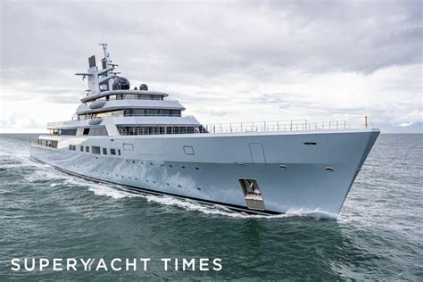 142m Lürssen superyacht Alibaba completes sea trials