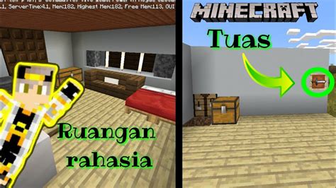 Cara Membuat Ruangan Rahasia Di Minecraft YouTube