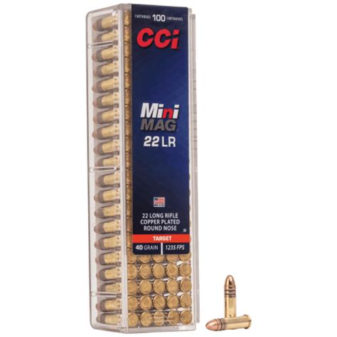 CCI Mini-Mag .22 LR 40 Grain Rimfire Ammo | Cabela's