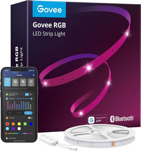 Govee Ruban LED Chambre 20m RGB Bande Lumineuse LED avec Contrôle App