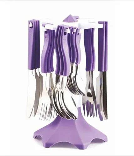 Plasti And Steel Cutlery Set Swastik Round At Rs Set In Rajkot