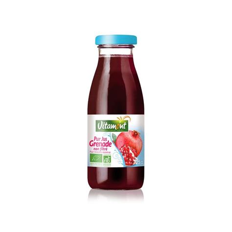 Mini Pur Jus De Grenade Non Filtre 25cl Vitamont Acheter Sur Et