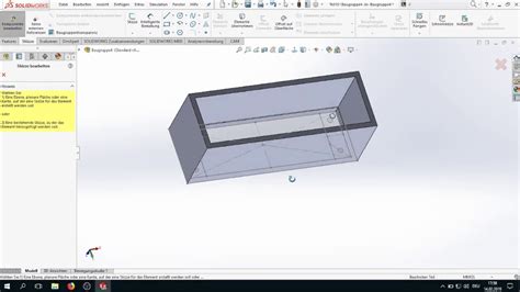 Solidworks Arbeiten Mit Baugruppenskizzen Youtube