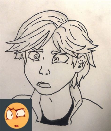 Expression Meme 1a Adrien Agreste By Liathcat On Deviantart