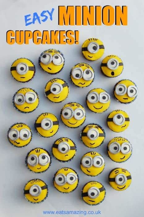 Easy Despicable Me Minion Cupcakes Eats Amazing