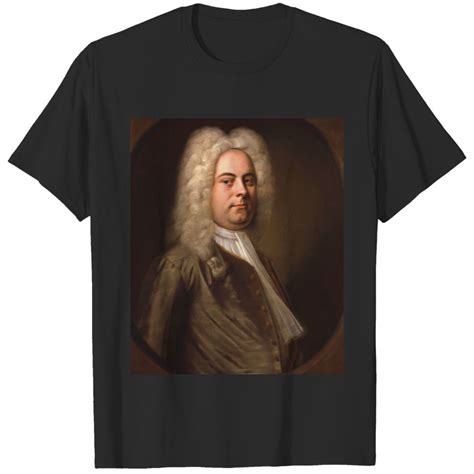 George Frideric Handel Portrait T Shirt Sold By Thomas Hirdes Sku