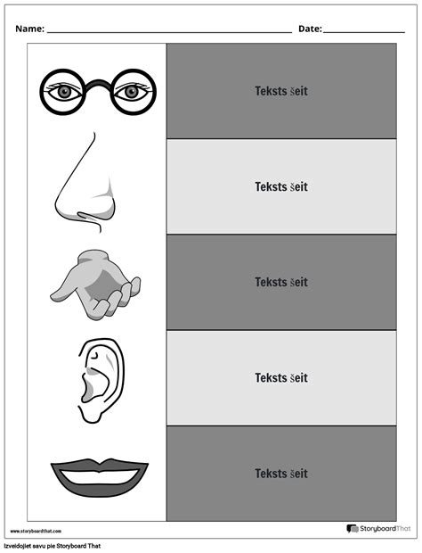 S Portrets Bw Storyboard Por Lv Examples