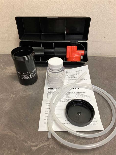 Engine Oil Analysis Kit Unveil Your Engine S Secrets