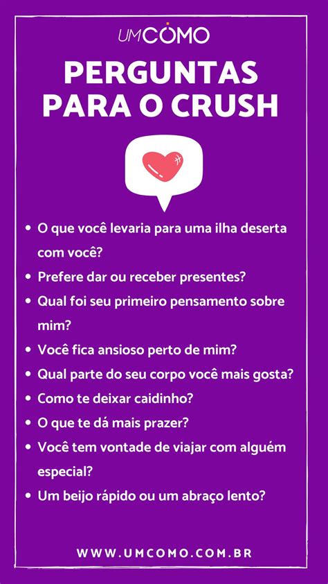 Perguntas Para Fazer O Crush Se Apaixonar