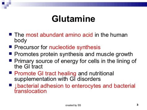 Glutamine