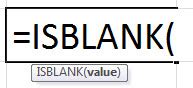 Isblank Excel Function How To Use Easy Steps