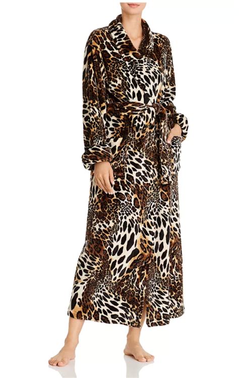 Kyle Richards Leopard Robe Big Blonde Hair