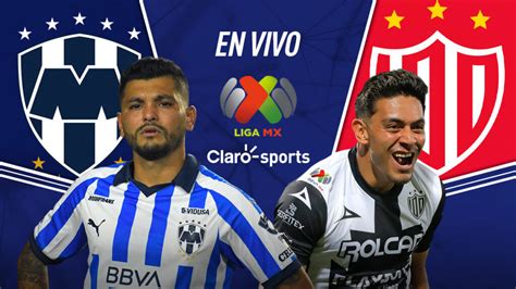 Monterrey Vs Necaxa EN VIVO La Liga MX 2023 Resultado Y Goles Del