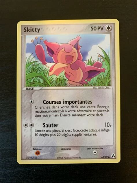 Skitty 64 92 EX Créateurs de légendes carte Pokemon