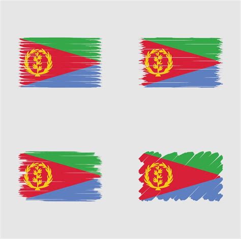 Collection Flag Of Eritrea 5065942 Vector Art At Vecteezy