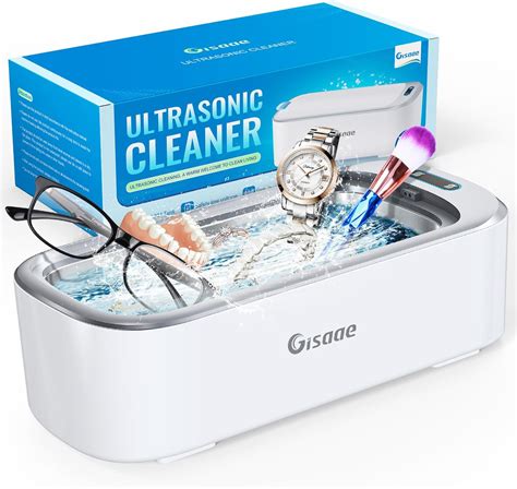 Gisaae Ultrasonic Cleaner 46KHz Portable Ultrasonic Jewellery Cleaner