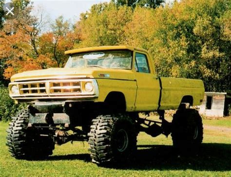 71 Super Highboy Ford Pickup Trucks Ford Trucks Mud Trucks