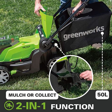 Greenworks G X Lm K X Avis Test Tondeuse Gazon Batterie