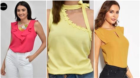 Venta Modelos De Blusas Sencillas Y Elegantes En Stock