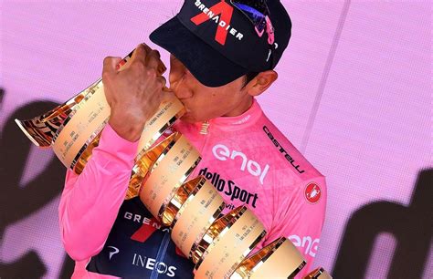 Declaraciones De Egan Bernal Tras Adjudicarse El Giro De Italia 2021