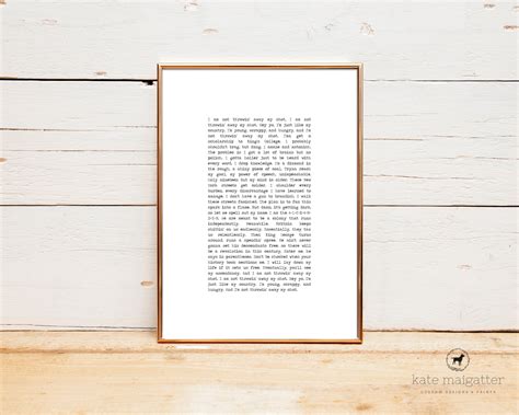 Hamilton Print My Shot Hamilton Lyrics Printable Hamilton | Etsy