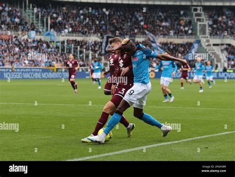 Victor Osimhen Of SSC Napoli During The Italian Serie A Football Match