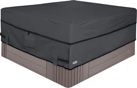 Amazon Hot Tub Cover Waterproof And Weatherproof 600D Polyester With PVC Coating