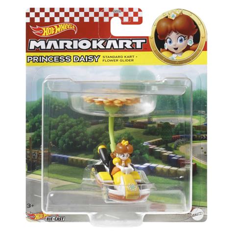 Hot Wheels Daisy Standard Kart Flower Glider Mario Kart