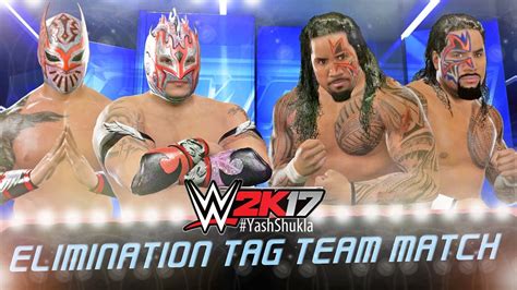 Wwe 2k17 The Lucha Dragons Vs The Usos Elimination Tag Team Match