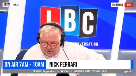 Nick Ferrari On Twitter Rt Lbc This Caller Who Imports Toys Tells