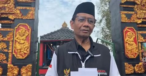 Alasan Mahfud MD Harus Bertemu Jokowi Dahulu Sebelum Umumkan Mundur