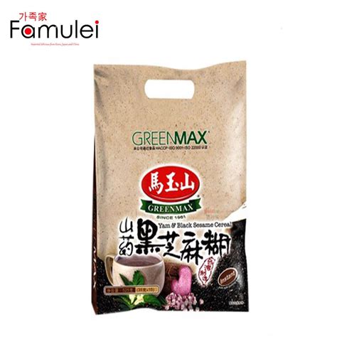 Greenmax Yam Black Sesame Cereal G Gx Shopee Philippines