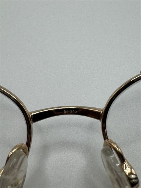 Brand New Christian Dior Ladies Eyeglasses Cd3784 G86 55 15 140 Brown Gold Metal Ebay