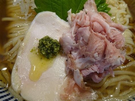 御徒町のラーメン屋さん「焼きあご塩らー麺 たかはし」にて羅臼昆布と焼きあごの冷しとろみそばのランチ Pochi194s Blog