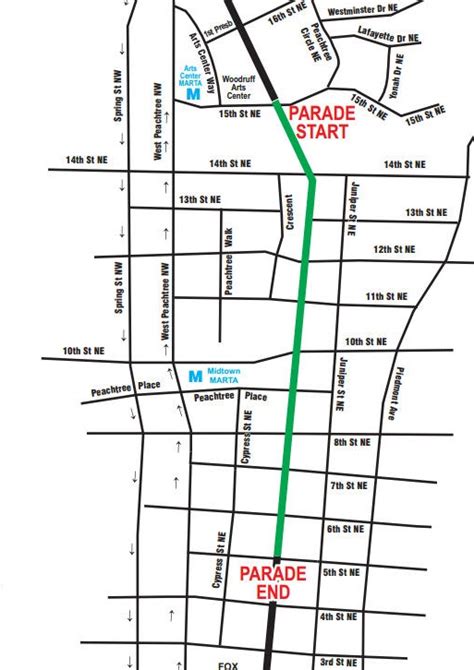 Atlanta Pride Parade 2024 Route Map Cathi Danella