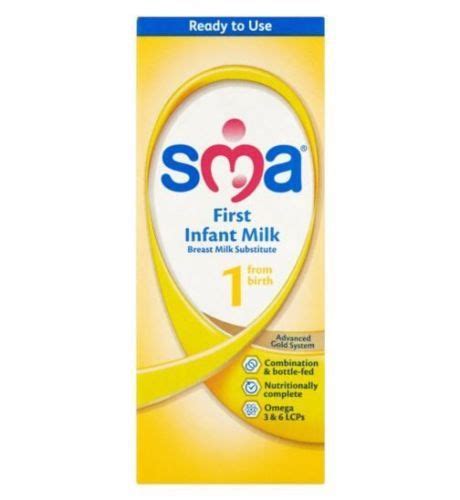 3 Cartons Sma 1 First Infant Milk 200ml Ready Made Formula Formula