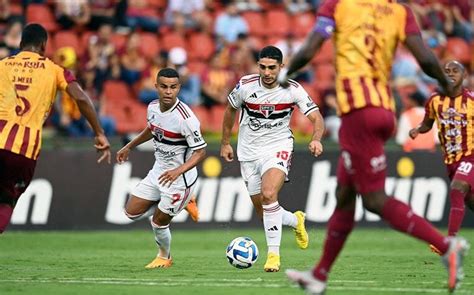 Veja os melhores momentos do empate do Tolima o São Paulo pela Copa