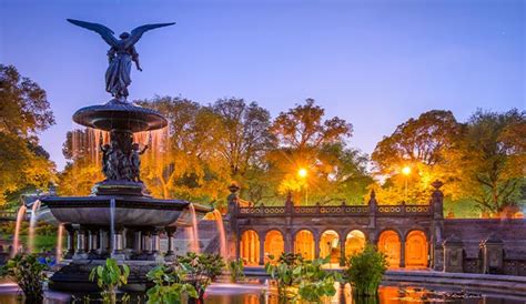 Bethesda Fountain Ny Central Park Wedding Ceremony