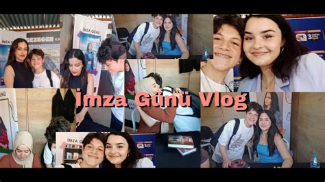 İmza günü vlog Ceren Melek Maral Atmaca Mürvet Kıbrıslıgil K