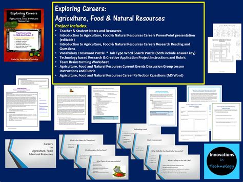 Exploring Careers Agriculture Food Natural Resources Career Cluster