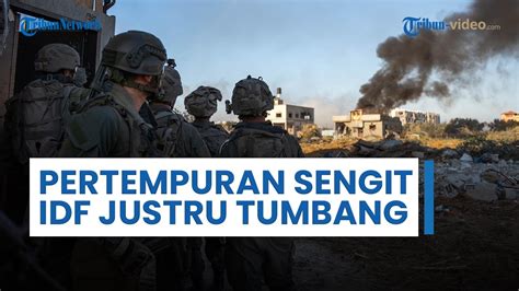 Pasukan IDF Kembali Dihujani Bom Oleh Militan Hamas Saat Penggrebekan