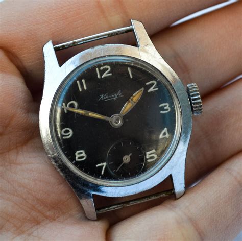 S Kienzle Vintage German Mechanical Military Wristwatch Ebay